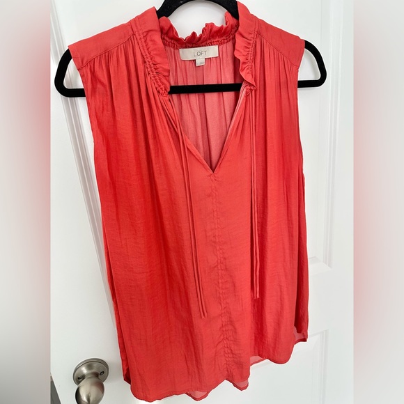 LOFT Split Neck Tank - Picture 3 of 6